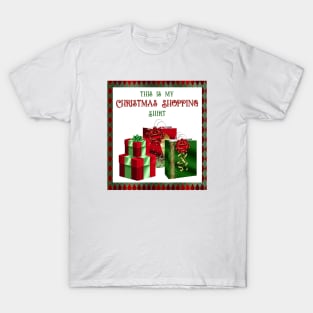 This Is My Christmas Shopping Shirt T-Shirt